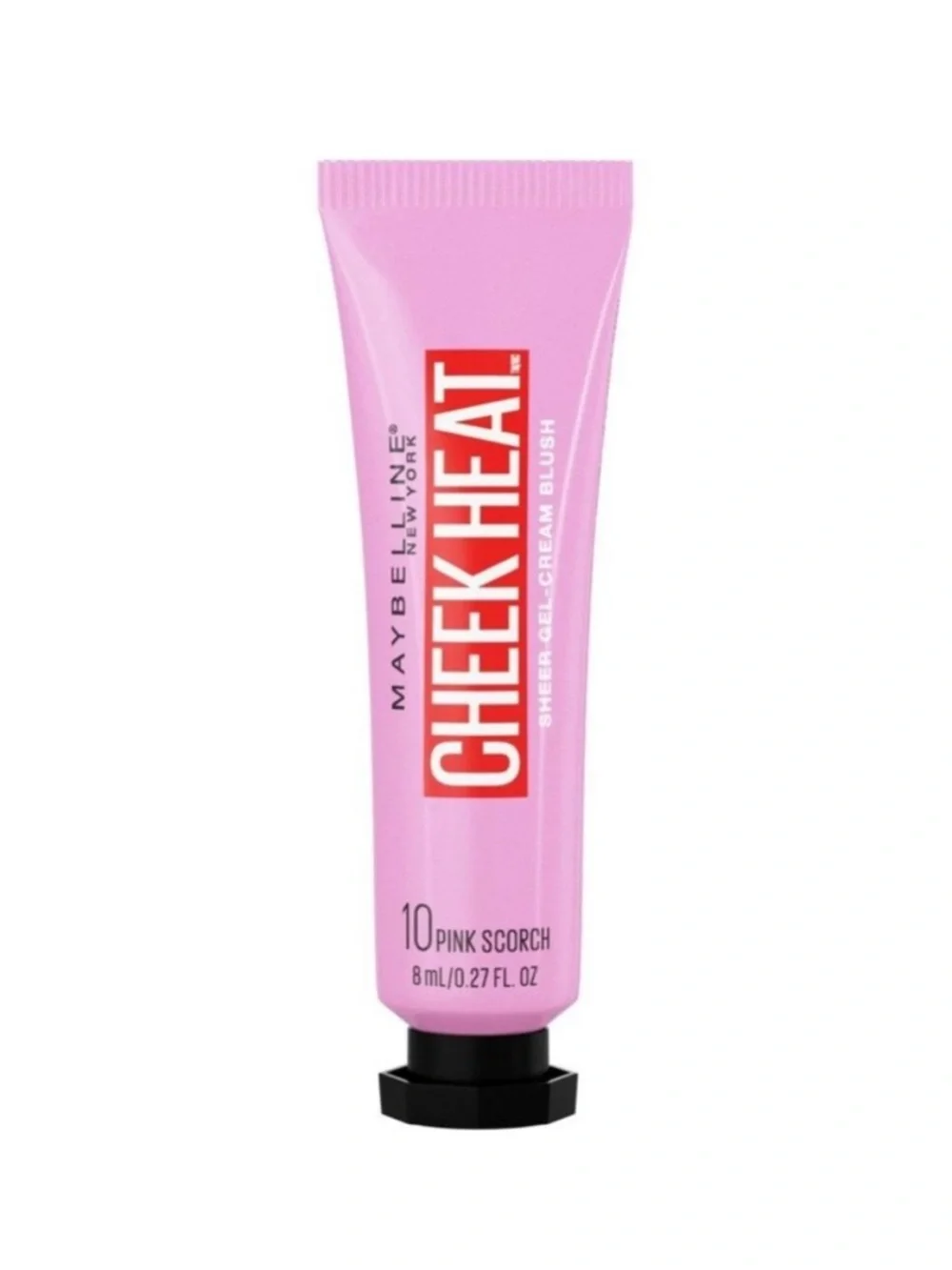 Maybelline 2 Cheek Heat Gel Cream Blush Pink Scorch #10 Girly Y2K Style